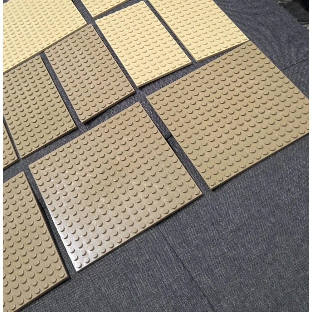 Lego Tan 16x16 8x16 Base Plates 5